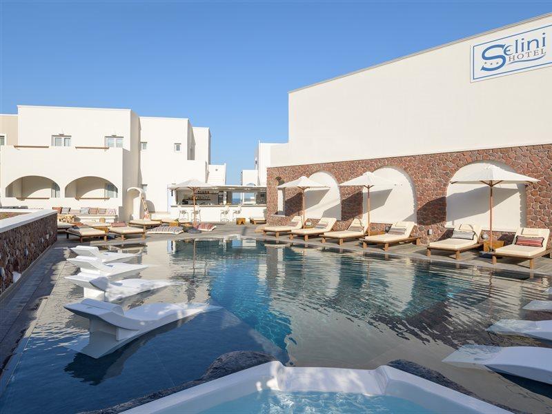 Selini Ηotel Kamari  Bagian luar foto