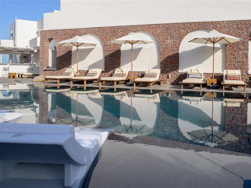 Selini Ηotel Kamari  Bagian luar foto