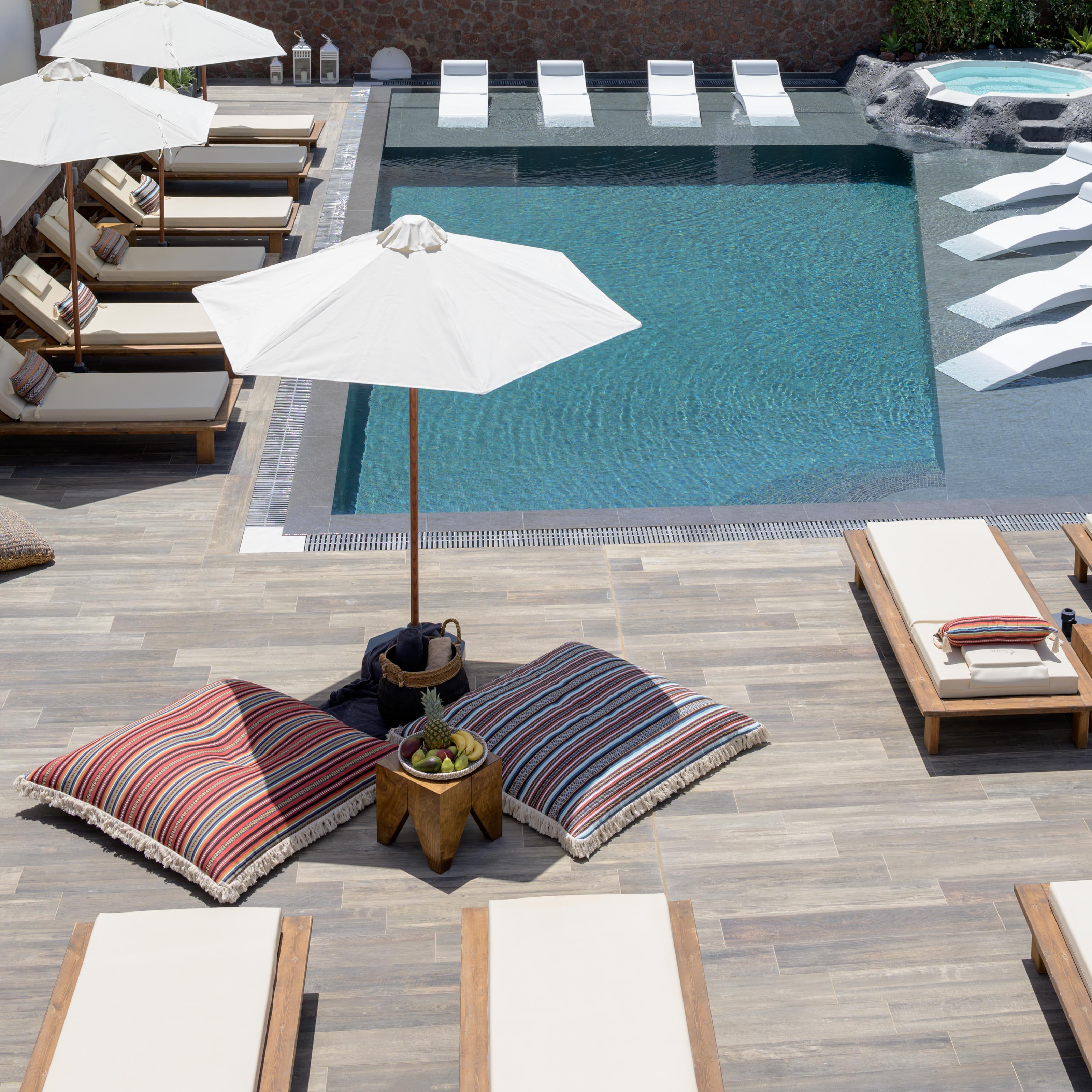 Selini Ηotel Kamari  Bagian luar foto